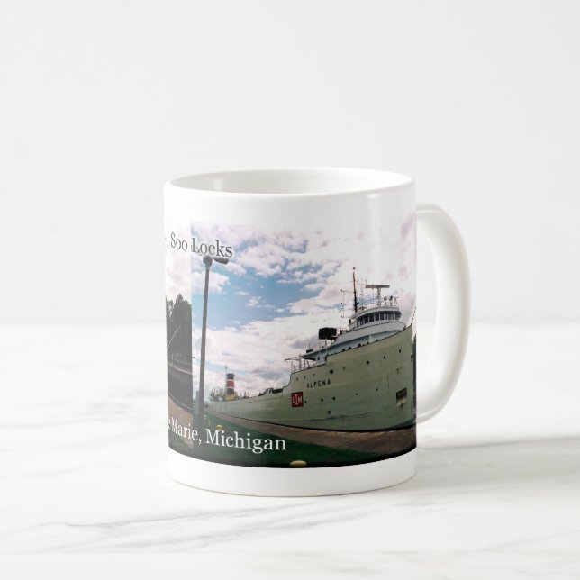 Alpena dans la tasse Soo Locks (Devant droit)