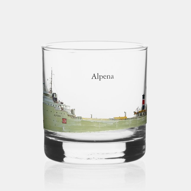Alpena glass (Left)