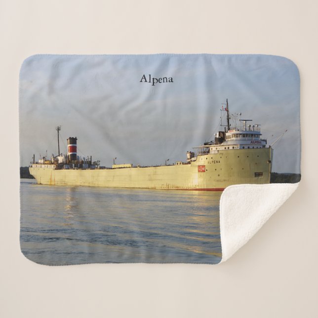 Alpena sherpa blanket (Front (Horizontal))