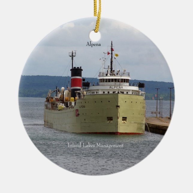 Alpena Soo ornament (Front)
