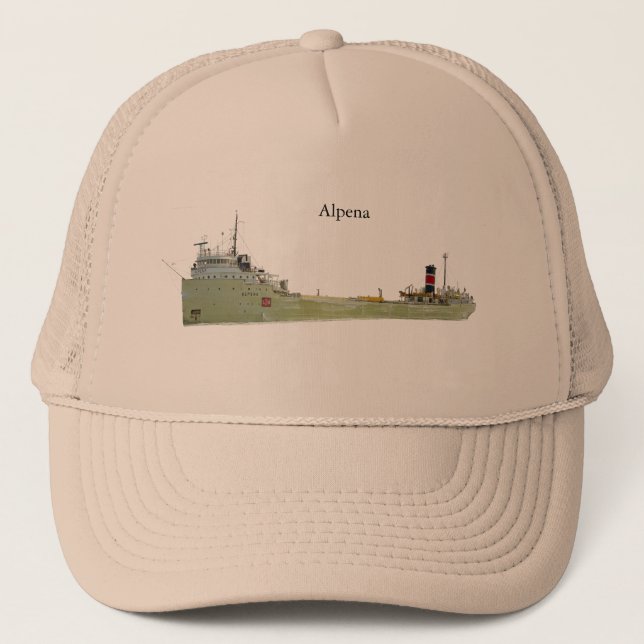 Alpena trucker hat (Front)