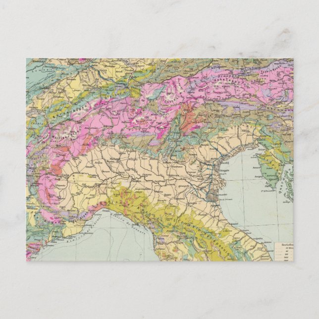 Alpenlander - Atlas Carte des Alpes (Devant)