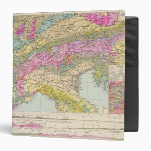 Alpenlander - Atlas Map of the Alps Binder