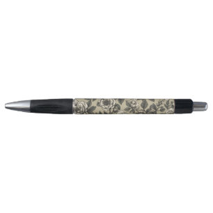 Alpenrose floral vintage pattern pen