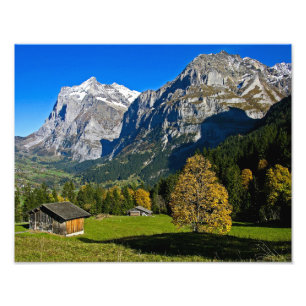 Alpes, Suisse - Impression photo
