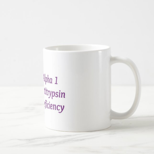 alpha 1 antitrypsin deficiency coffee mug (Right)