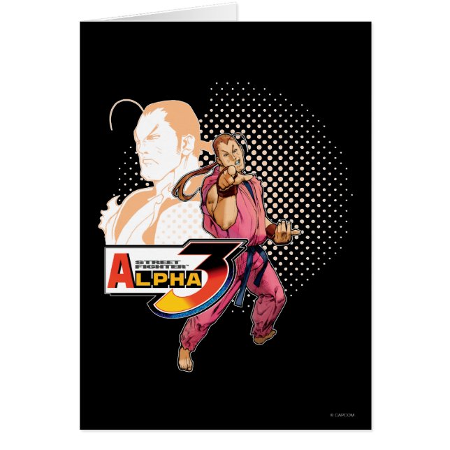 Alpha 3 Dan de Street Fighter (Devant)