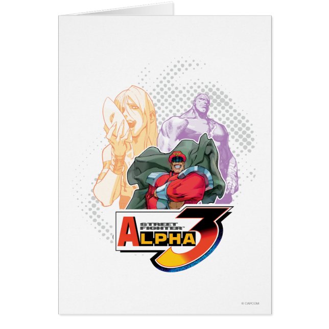 Alpha 3 Shadowloo de Street Fighter (Devant)