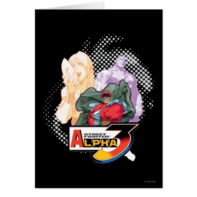 Alpha 3 Shadowloo de Street Fighter (Devant)