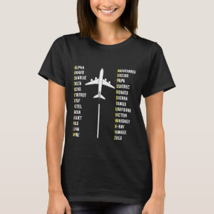Alpha bravo delta airplane T-Shirt