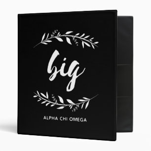 Alpha Chi Omega   Big Wreath Binder