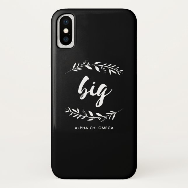 Alpha Chi Omega | Big Wreath Case-Mate iPhone Case (Back)