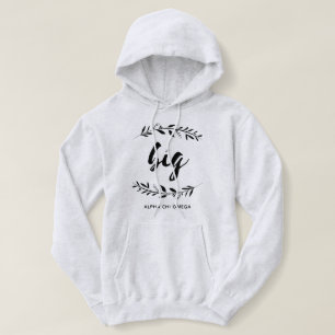 Alpha Chi Omega Big Wreath Hoodie