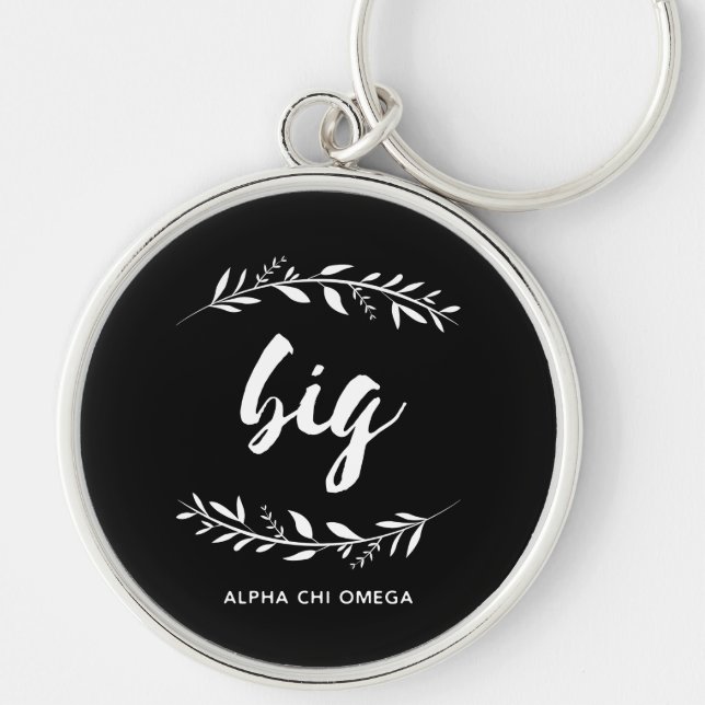 Alpha Chi Omega | Big Wreath Keychain (Front)