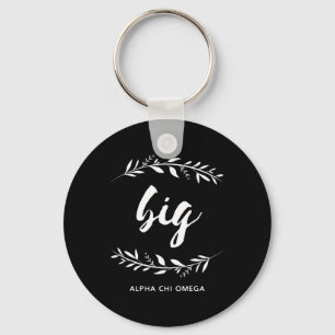 Alpha Chi Omega   Big Wreath Keychain