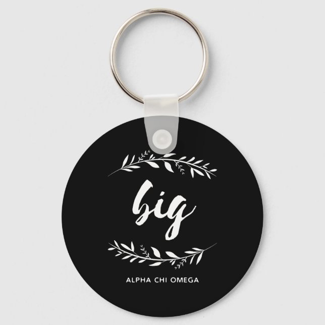 Alpha Chi Omega | Big Wreath Keychain (Front)
