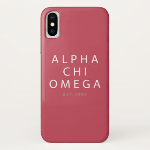 Alpha Chi Omega   Est. 1885 Case-Mate iPhone Case