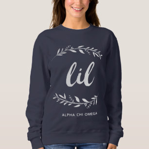 Alpha Chi Omega Lil Wreath Sweatshirt