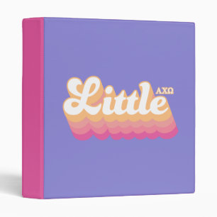 Alpha Chi Omega   Little Binder