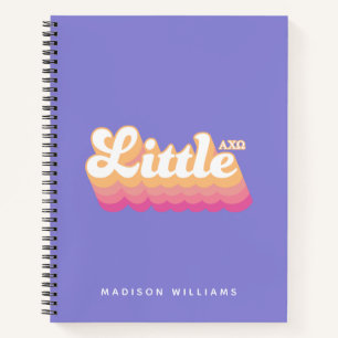 Alpha Chi Omega   Little Notebook