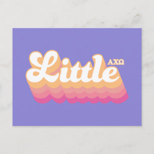 Alpha Chi Omega Little Postcard