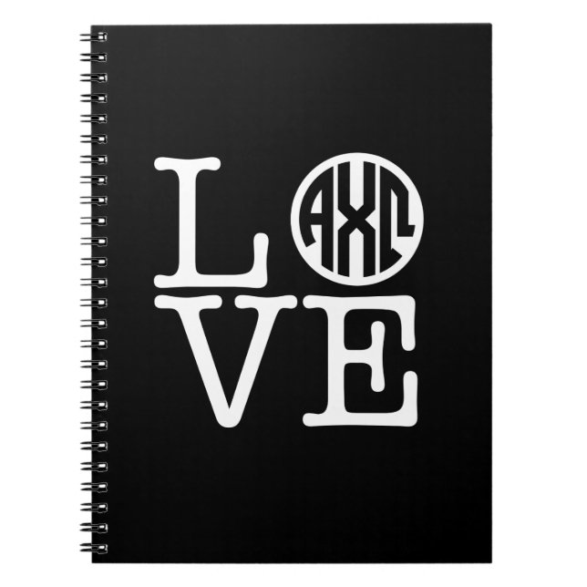 Alpha Chi Omega | Love Notebook (Front)