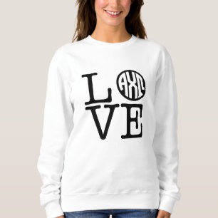 Alpha Chi Omega   Love Sweatshirt