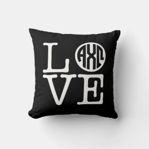 Alpha Chi Omega Love Throw Pillow