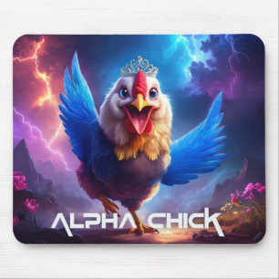 ALPHA CHICK fun Mouse Pad
