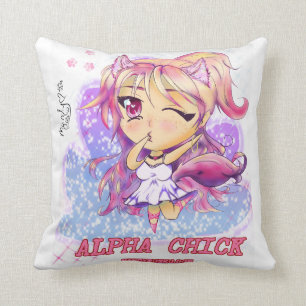 Alpha Chick Pillow 16X16