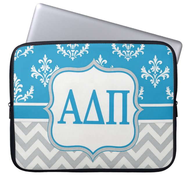 Alpha Delta Pi Laptop Sleeve (Front)