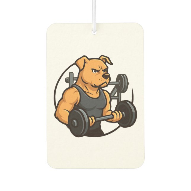 Alpha Dog Gym � Power Unleashed Air Freshener (Front)