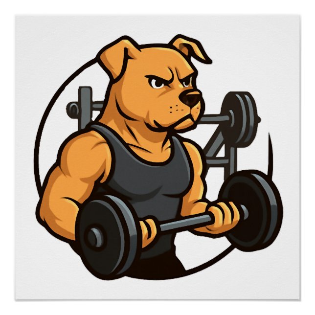 Alpha Dog Gym  Power Unleashed Poster (Front)