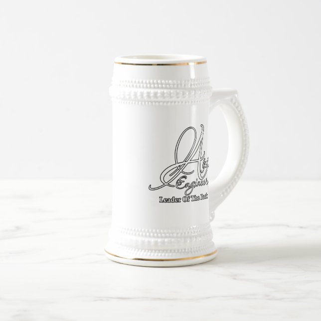 Alpha Engineer Beer Stein (Front Right)