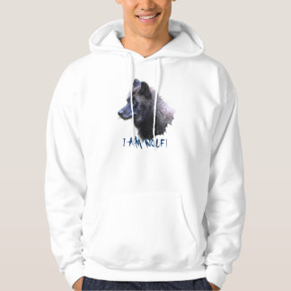 ALPHA GRAY WOLF Sweat - shirt à capuche de la faun