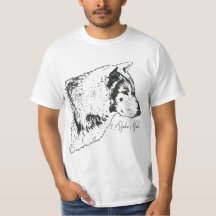 Alpha Grey Wolf Wildlife Illustration