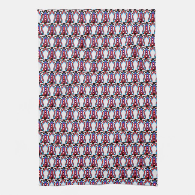 Alpha Kitchen Towel (Vertical)