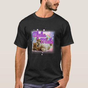 Alpha Male Cat Meme T-Shirt