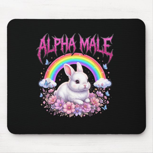 Alpha Male Mouse Pad (Front)