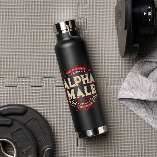 ALPHA MALE WATER BOTTLE (Gym)