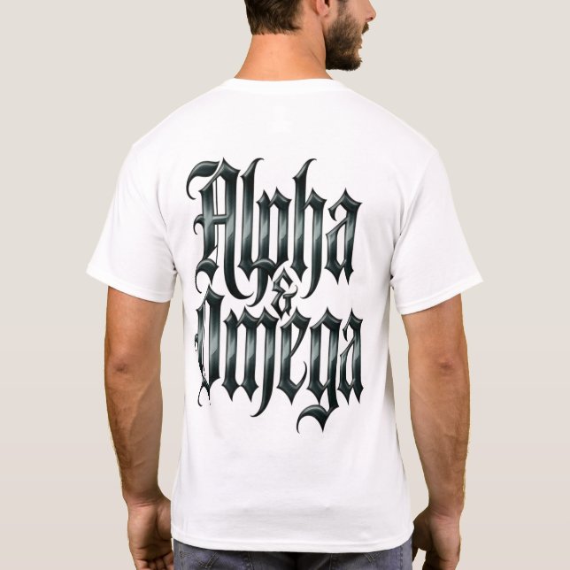 Alpha & Omega T-Shirt (Back)