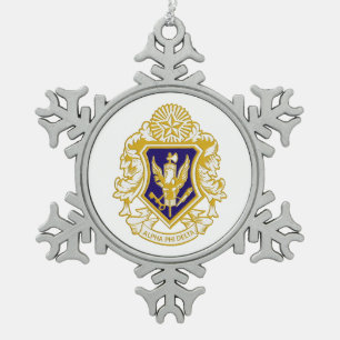 Alpha Phi Delta Snowflake Ornament