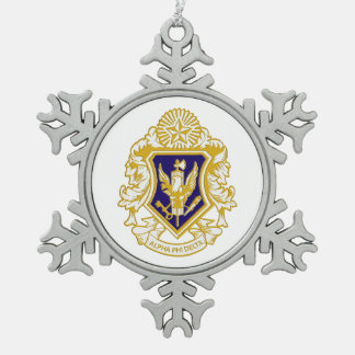 Alpha Phi Delta Snowflake Ornament