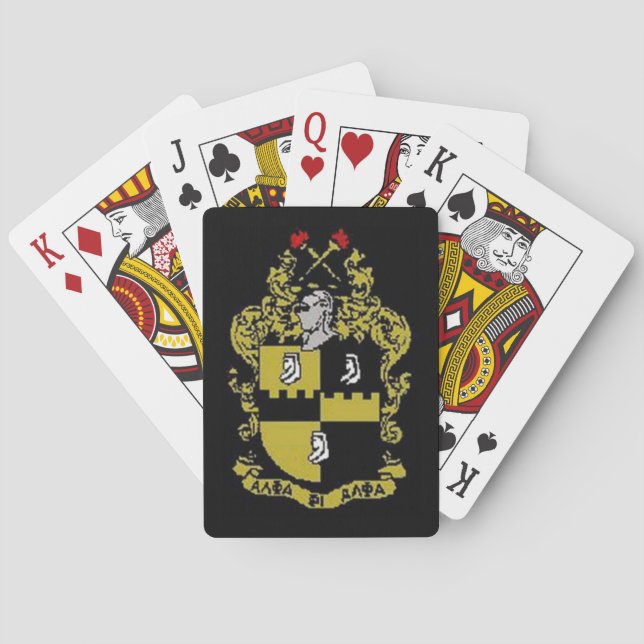 ALPHA PLAYING CARDS (Back)