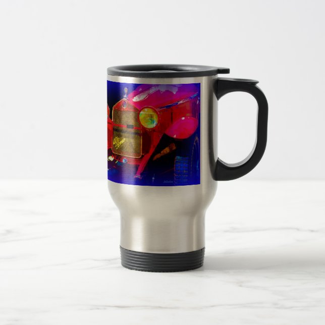 Alpha Romeo Red Classic Travel Mug (Right)