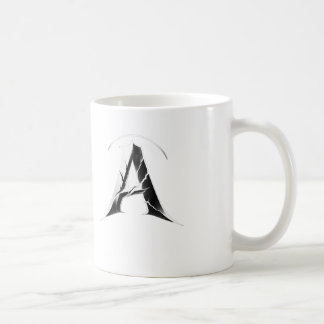 Alpha Shadow A – Dark Letter A cup