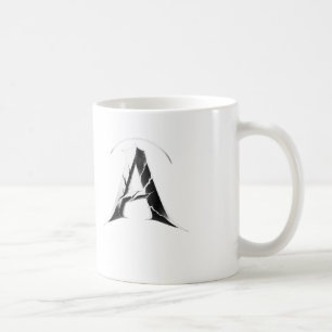 Alpha Shadow A – Dark Letter A Phone Case Coffee Mug
