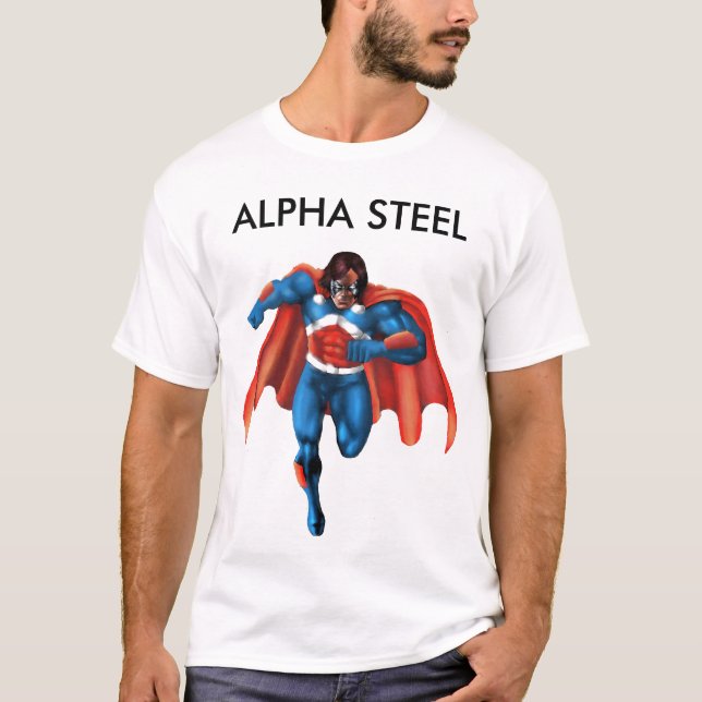 ALPHA STEEL T-Shirt (Front)