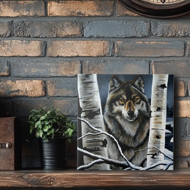 Alpha Timber Wolf Poplar Trees Tile (Creator Uploaded)