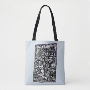 Alpha Warrior, by Brian Benson Tote Bag